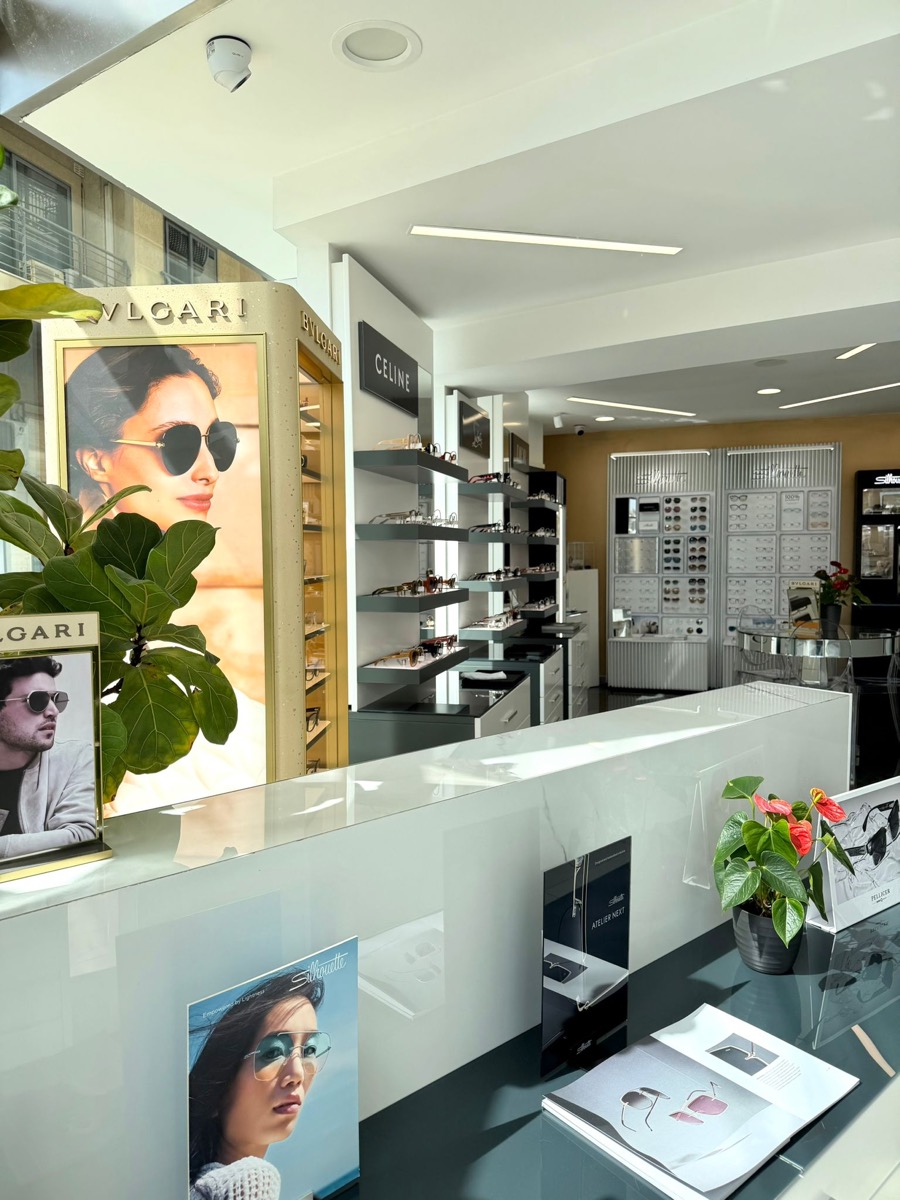 Inside the O'Hea Opticians practice in Gzira